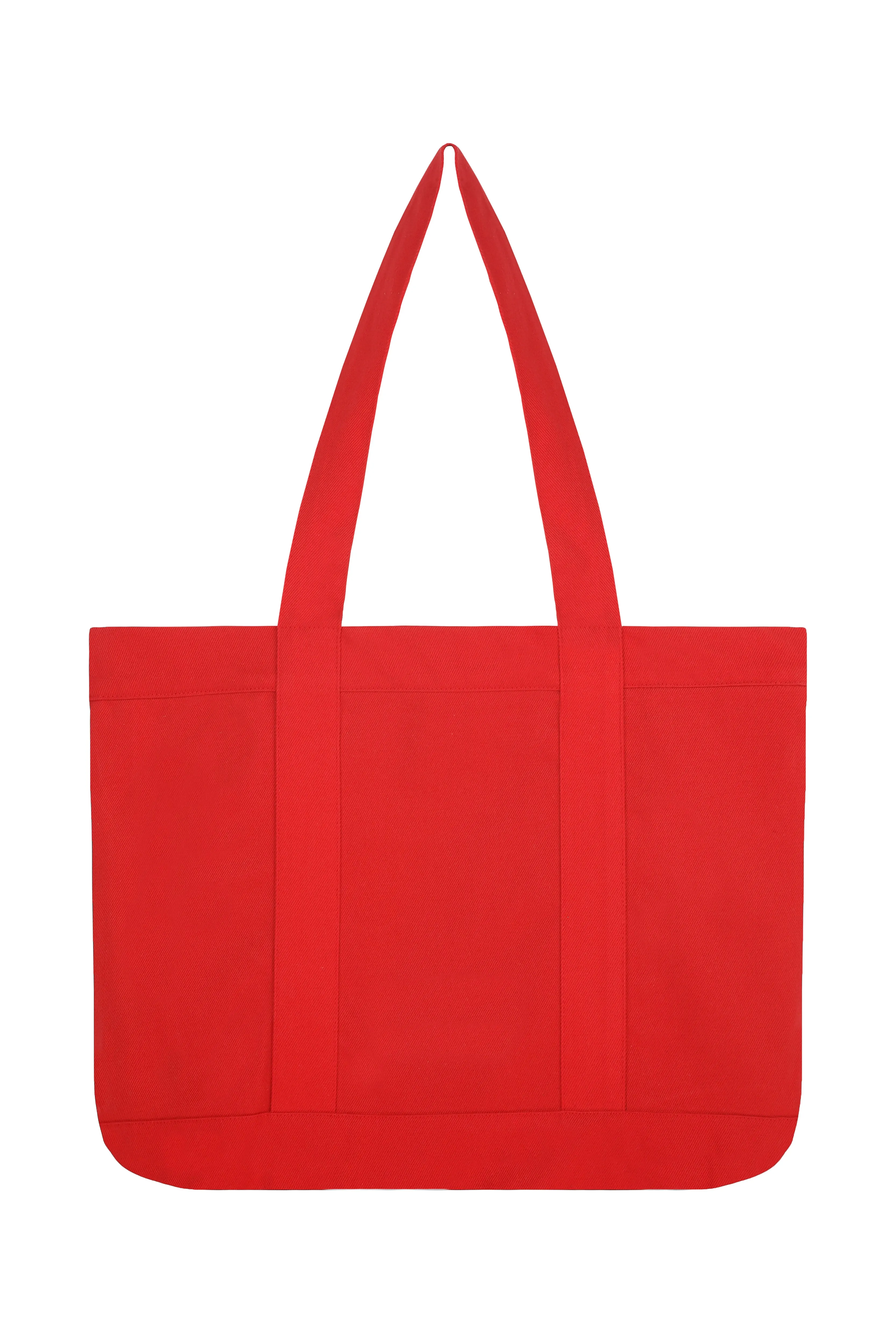 100% Recycled Daily Tote Bag Red