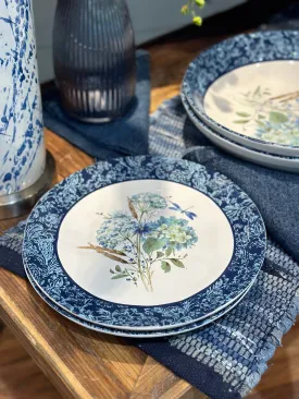 11” Bohemian Blue Dinner Plate