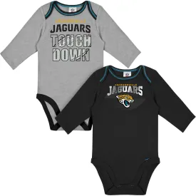 2-Pack Baby Boys Jaguars Long Sleeve Bodysuits