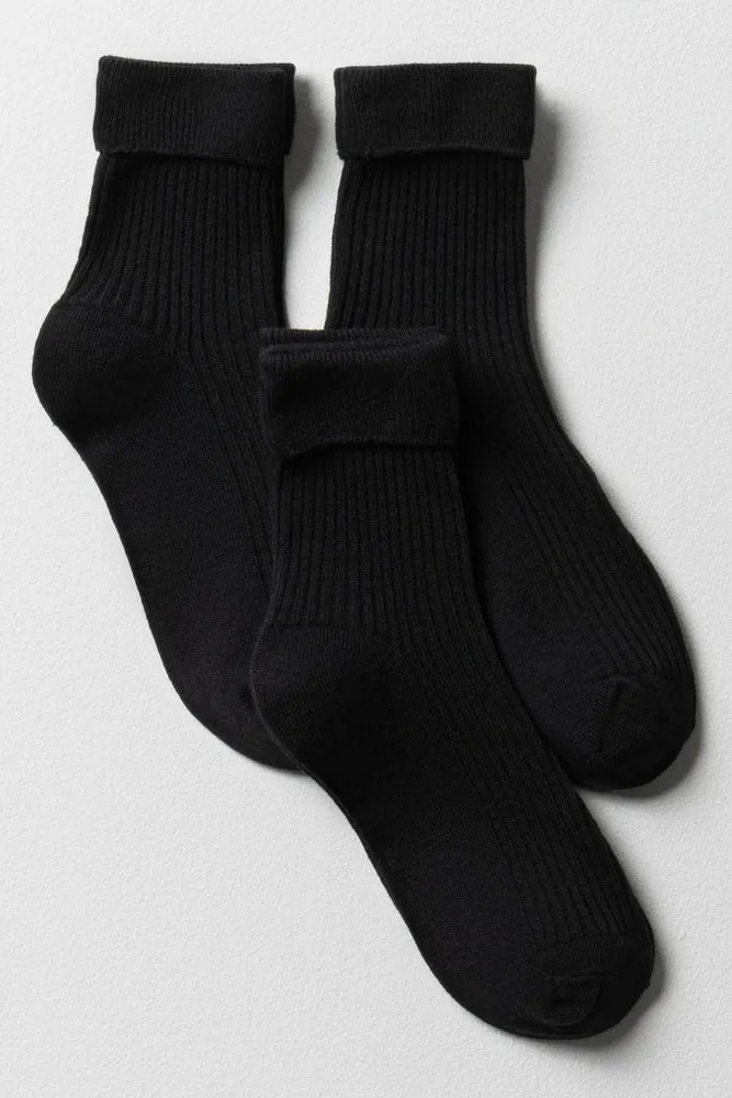 3 Pack Anklet Socks Black