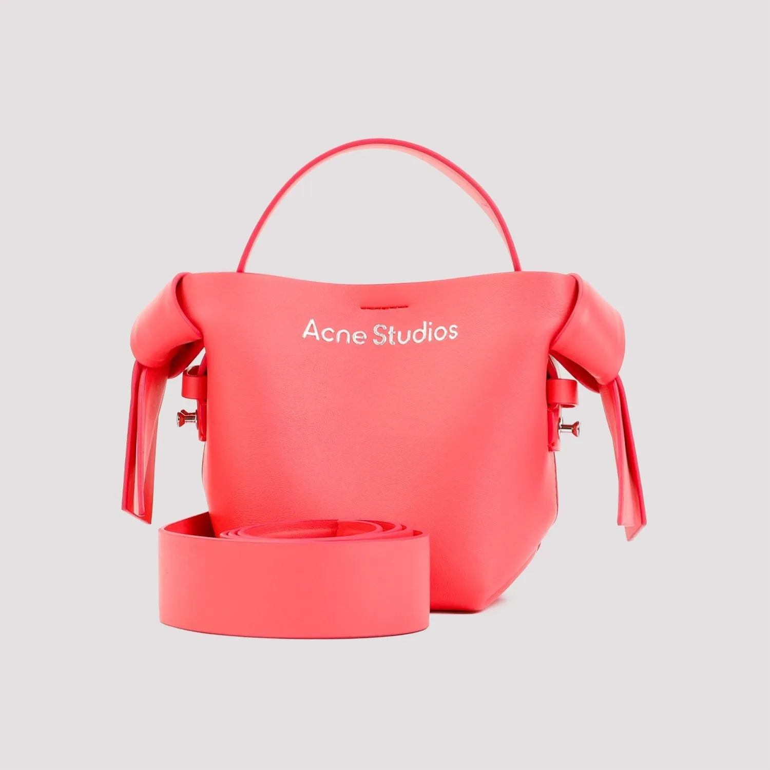 ACNE STUDIOS Pink Musubi Micro Crossbody Bag