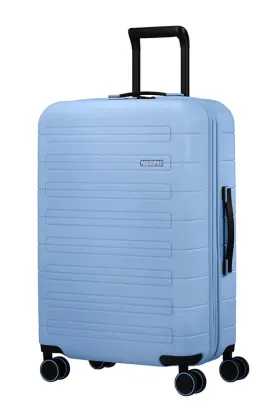 American Tourister Novastream 67cm Expandable Medium Spinner | Pastel Blue