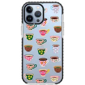 Artistic Teacups Impact iPhone Case