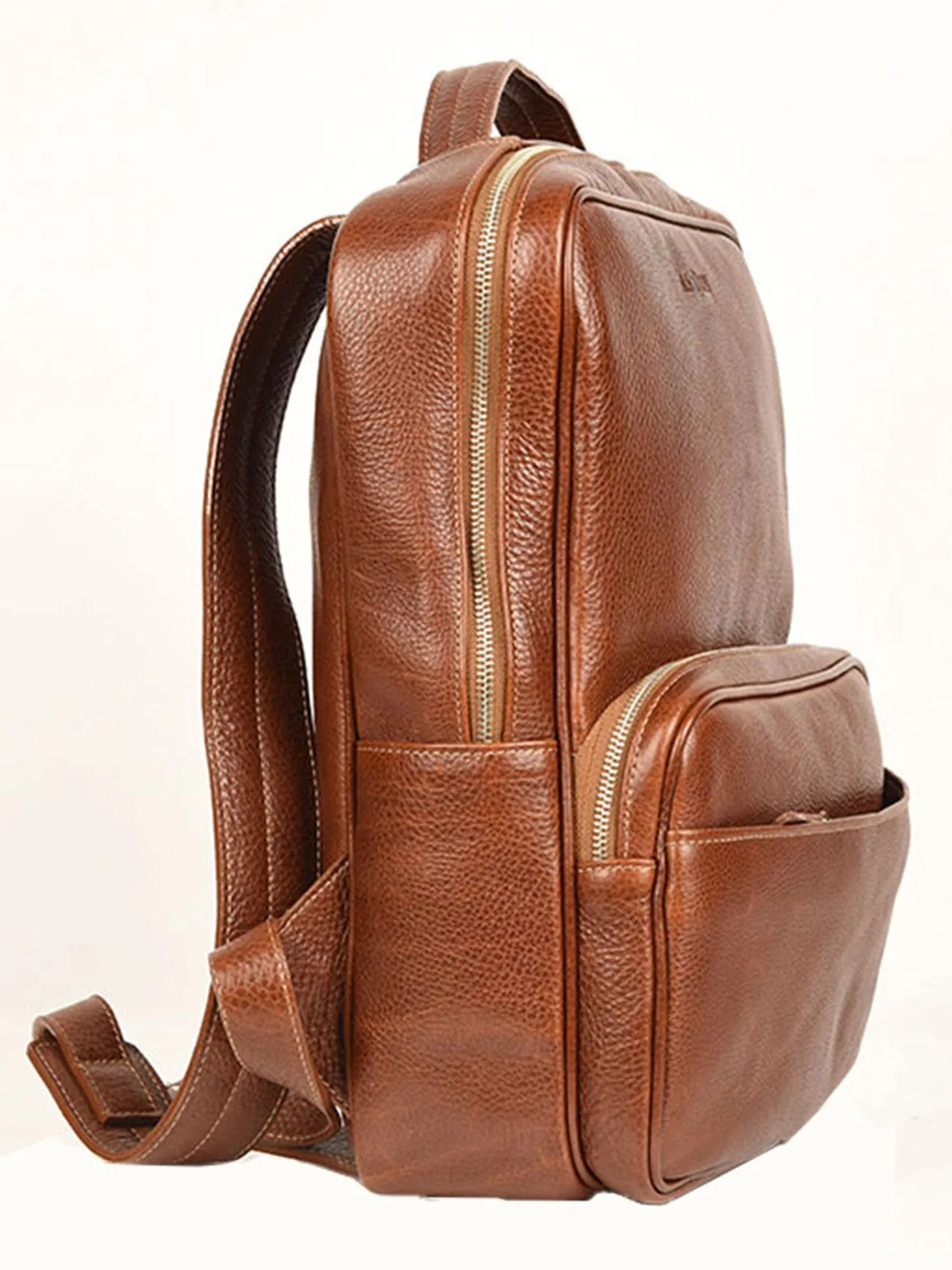 Aston Leather 780BP Clinton Zippered Backpack