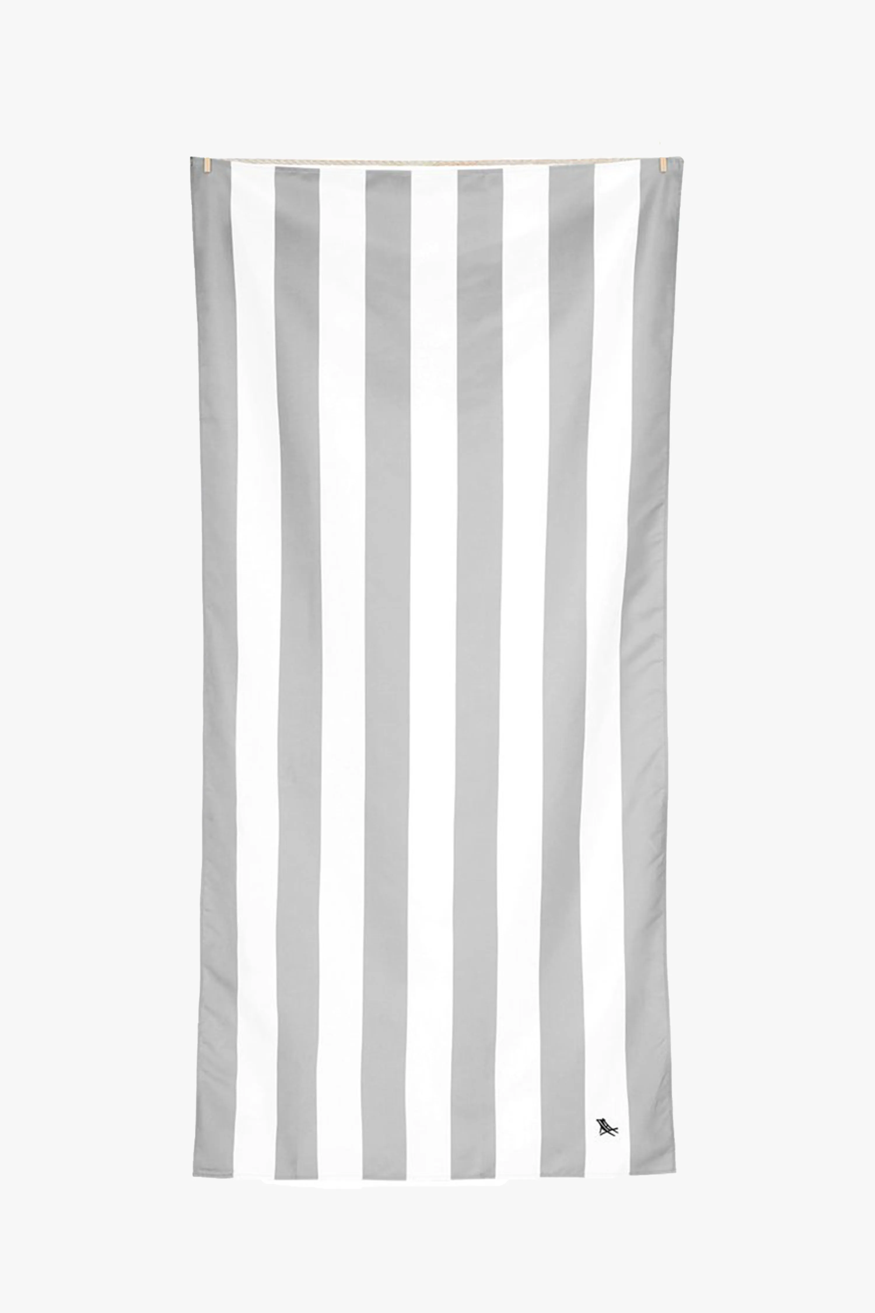 Beach Towel Cabana Light Collection Large Goa Grey