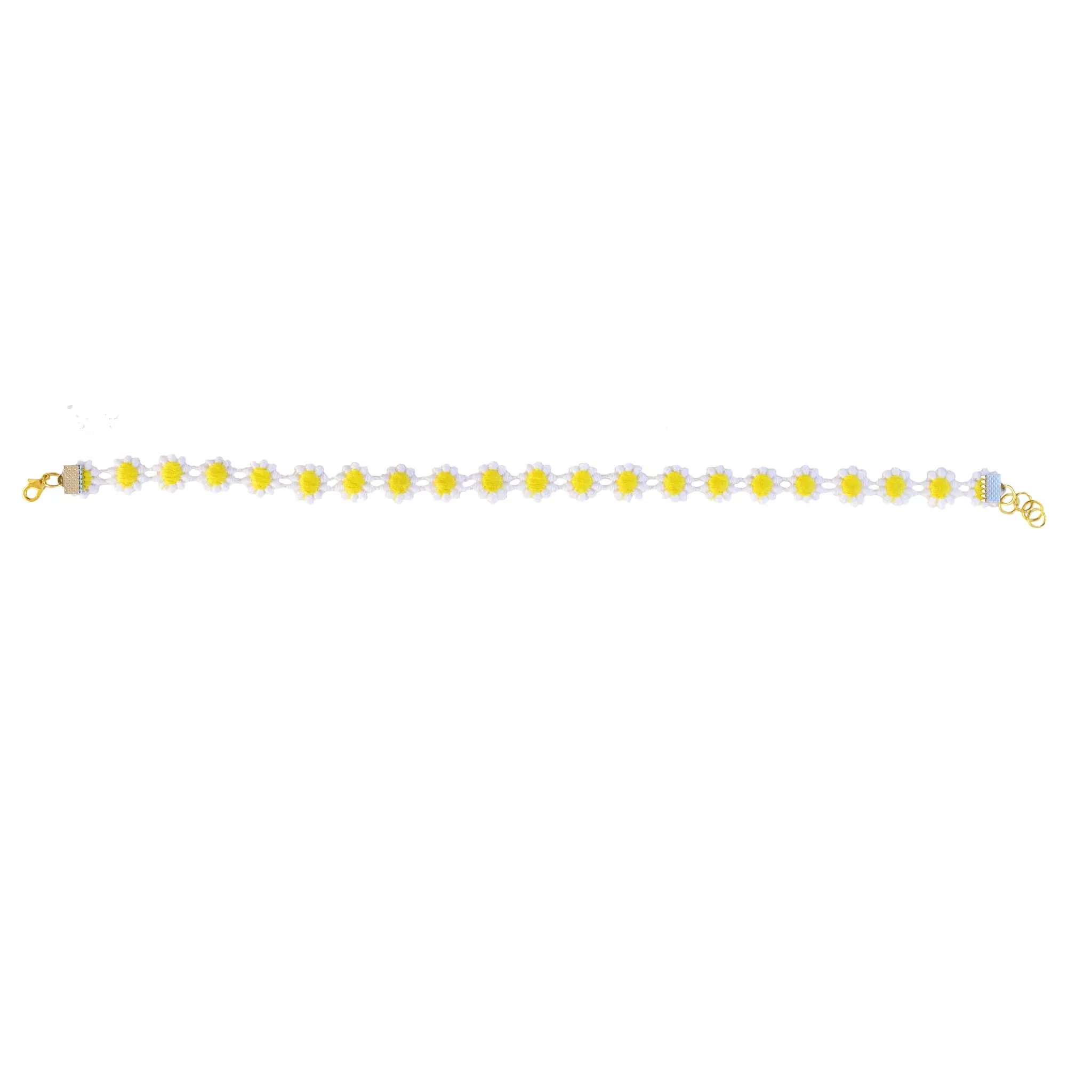 Best Buds Forever Yellow/White Flower Chocker