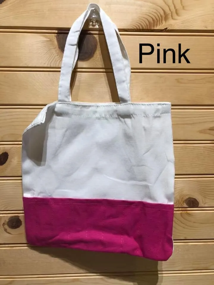 Coloring Tote - Pink