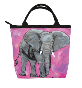 Elephant Kitten Purse - Kelly