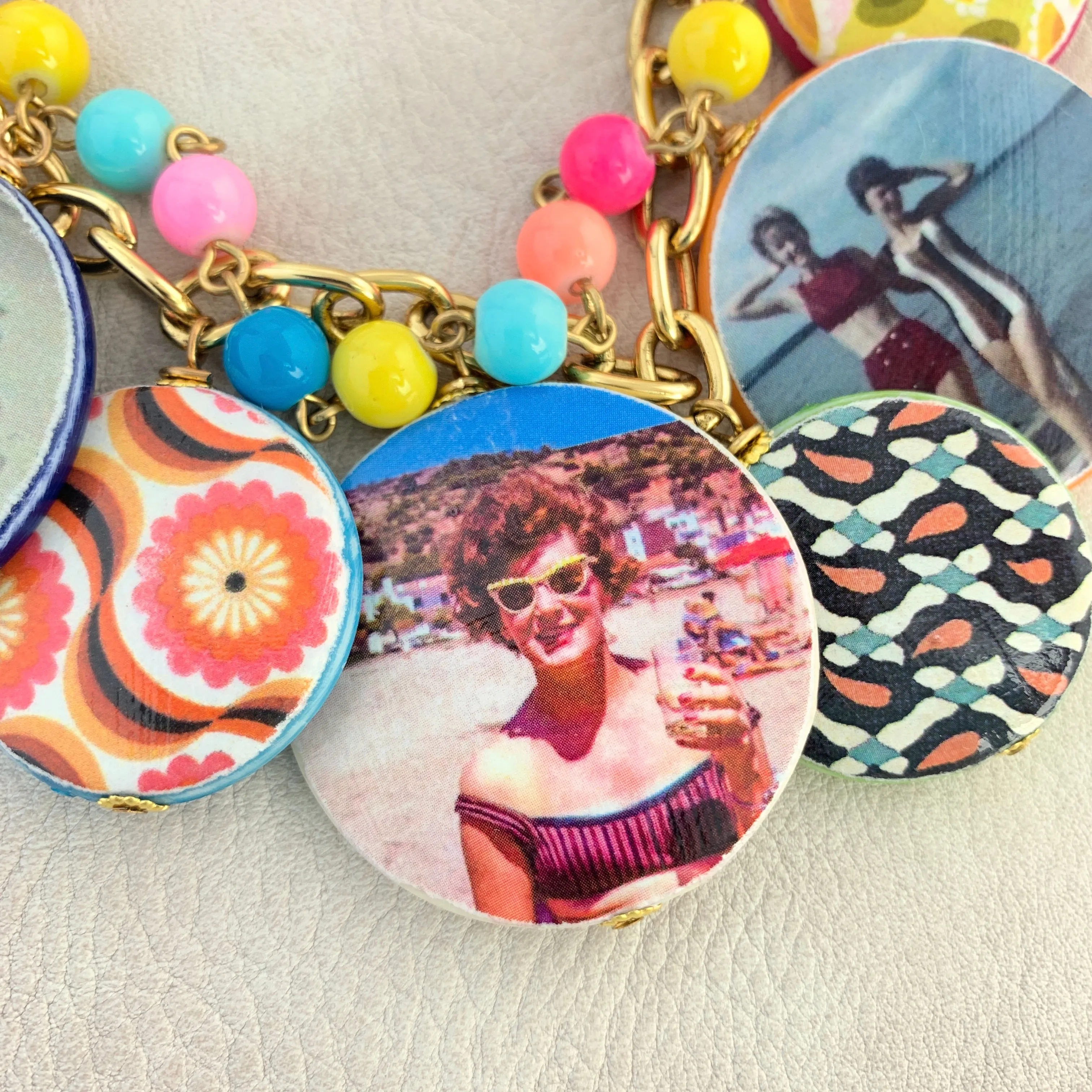 Family Vacation Statement Necklace