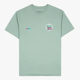 Four Zero Powder Tee (Raindrop)