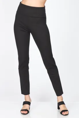 High Waist Ponte Skinny Pants