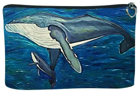 Humpback Whale Cosmetic Bag- Enduring Intoner