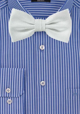 Ivory MicroTexture Bowtie