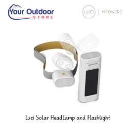 Luci Solar Headlamp and Flashlight