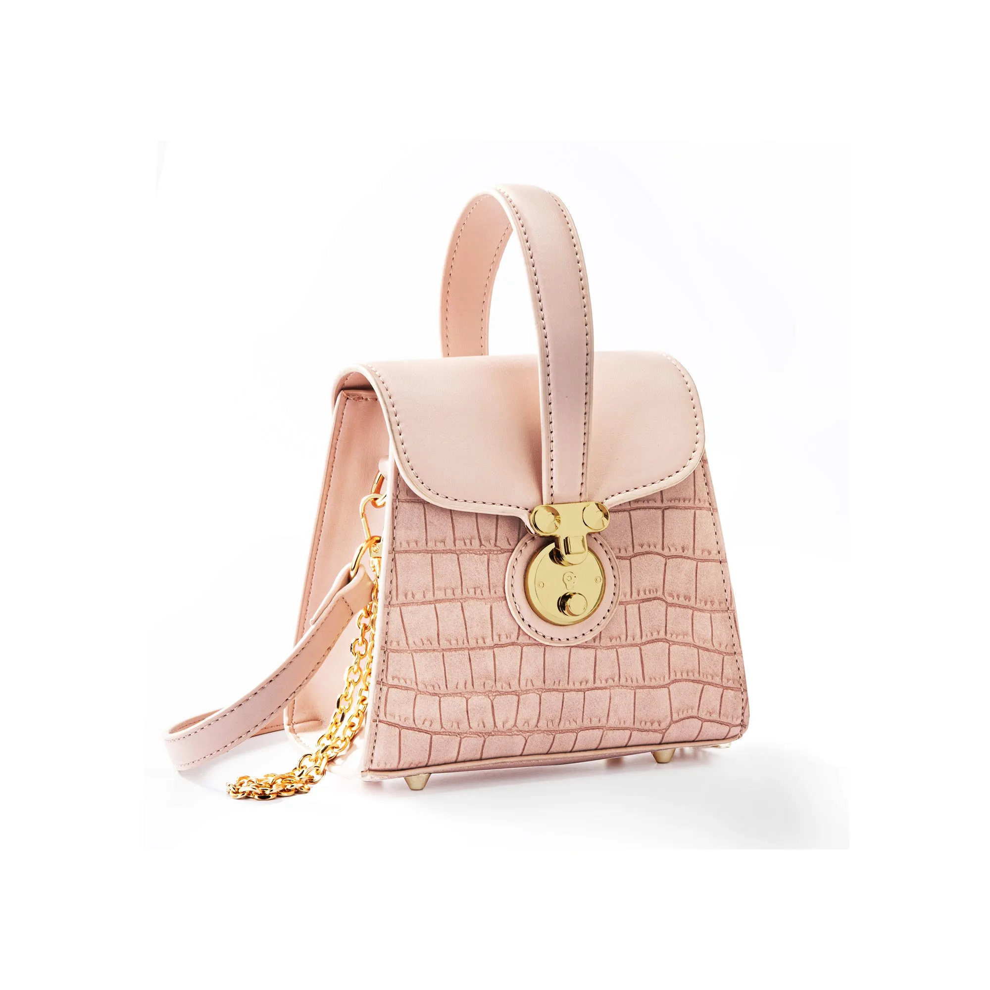 MC-1011 Milan Chiva Crocodile Crossbody Bag