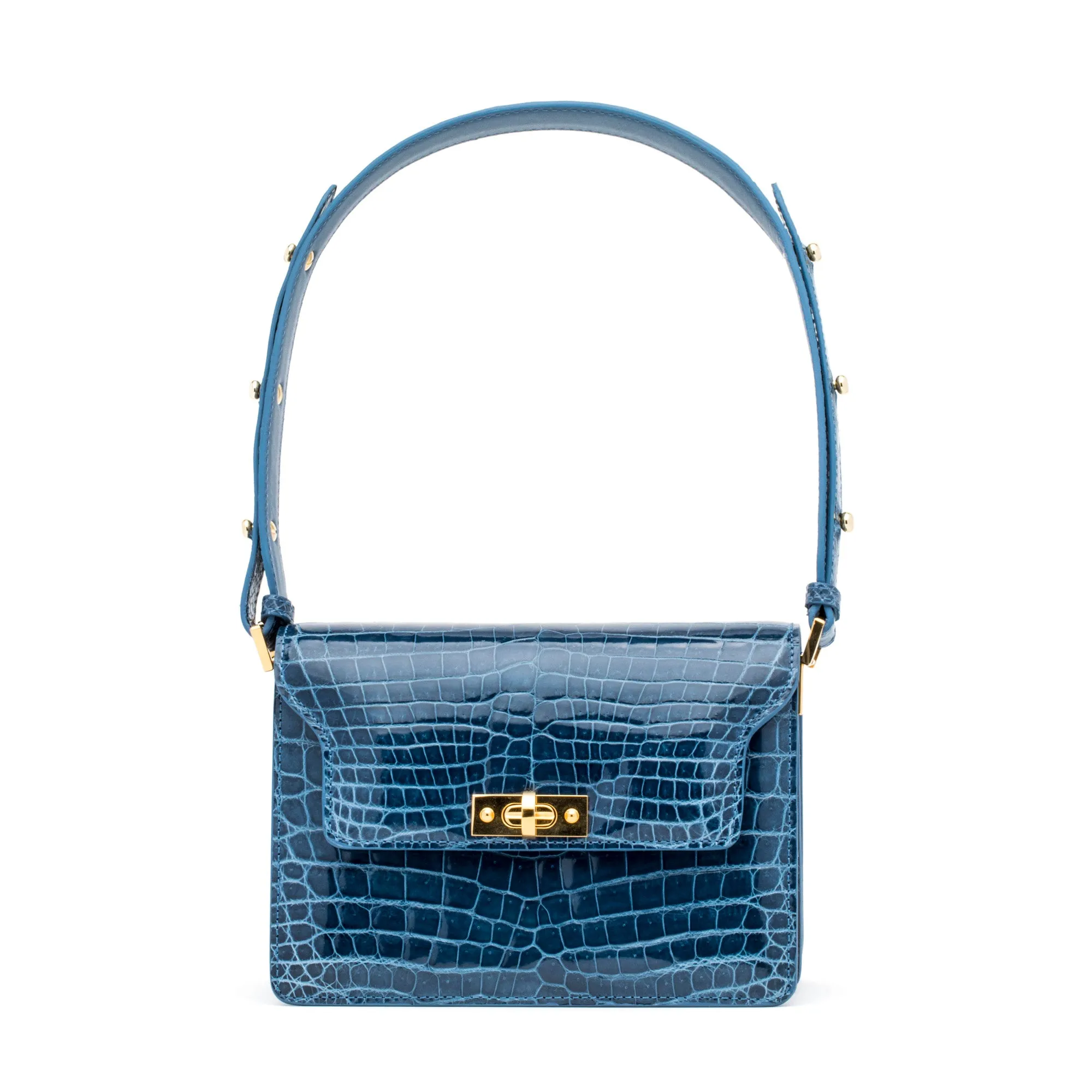 Metropolitan Handbag in Blue Jeans