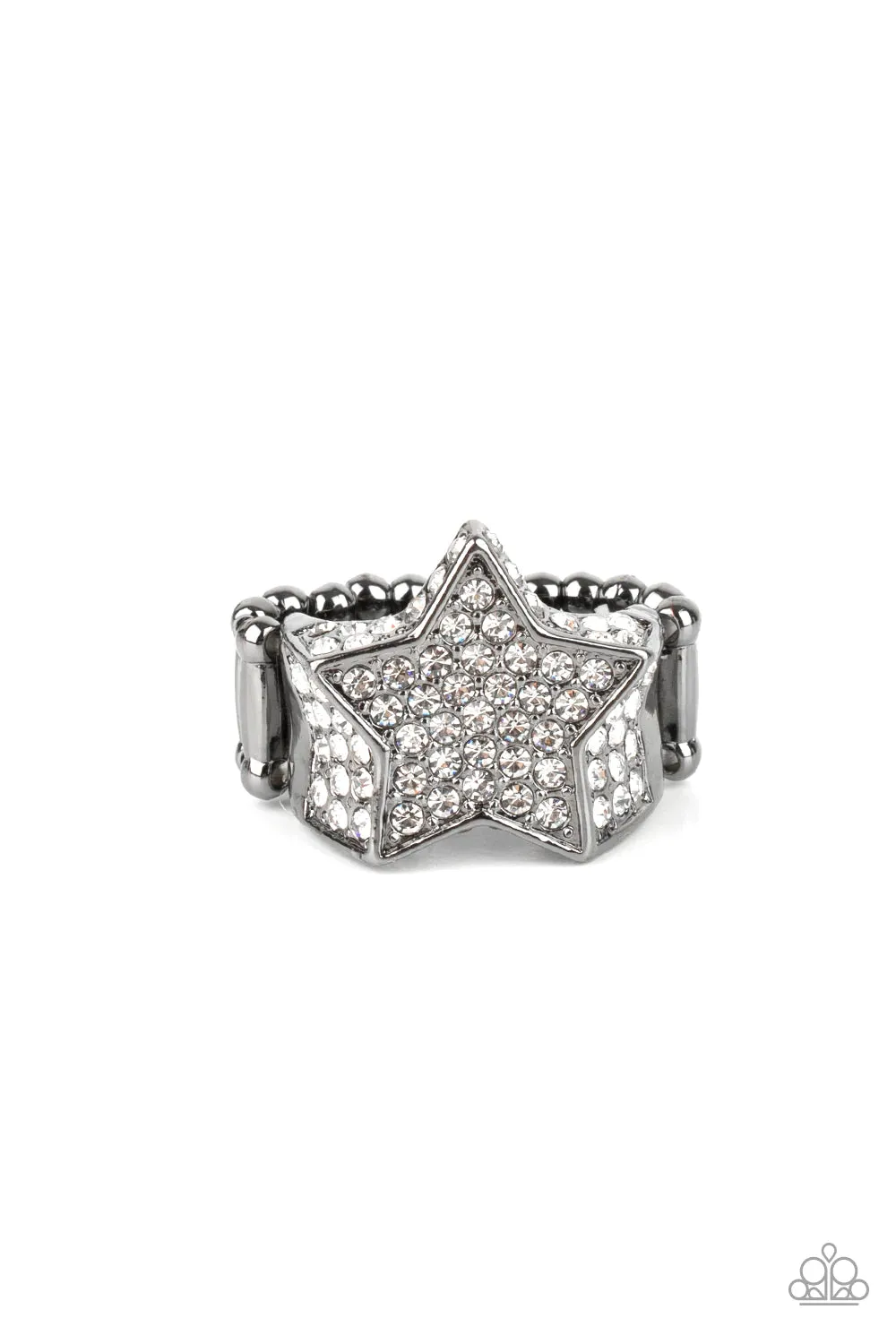 Paparazzi Accessories  - HERE COMES THE FIREWORKS #RG1/F1 - Silver Urban Ring