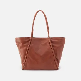 Phoebe Tote In Santa Cruz Leather - Saddle