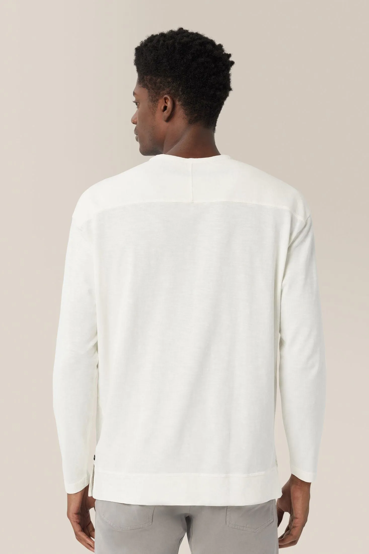 Relaxed Henley | Cotton