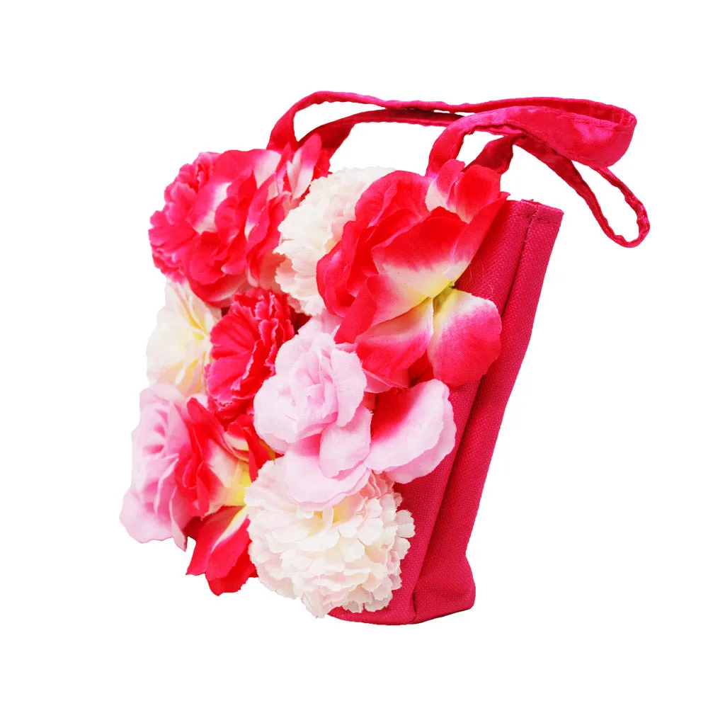 Secret Garden Blossom Handbag-Hot Pink