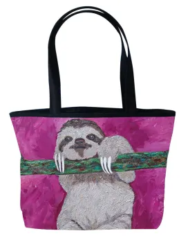 Sloth Purrfect Tote- Leisurely Life