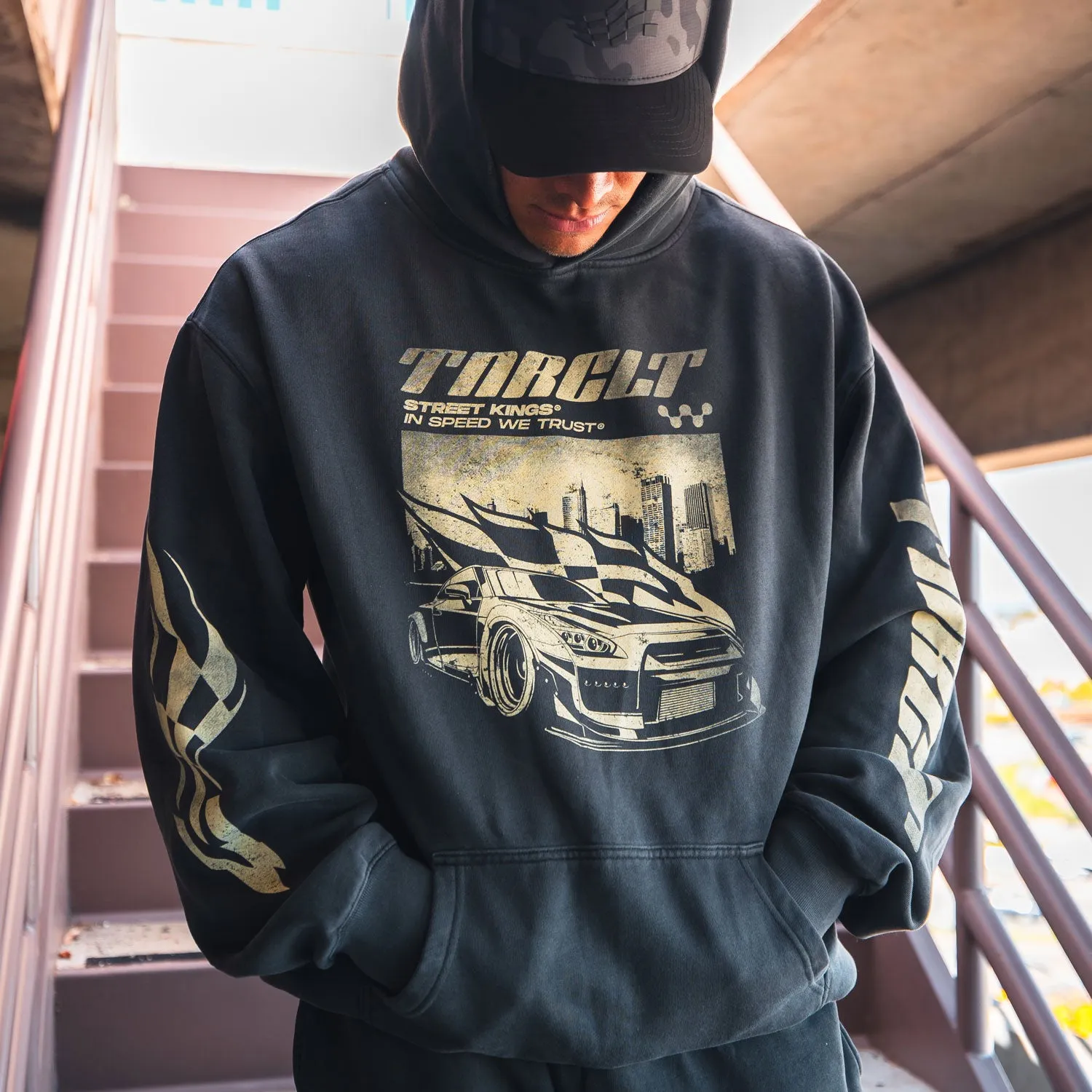 STREET KINGS VINTAGE RELAXED HOODIE