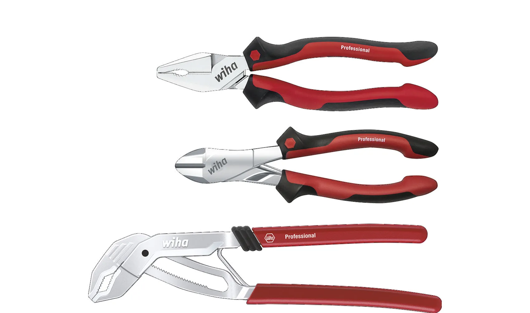 Wiha Pliers Set Professional 3pcs