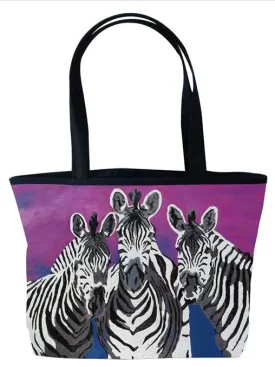 Zebra Purrfect Tote - Family